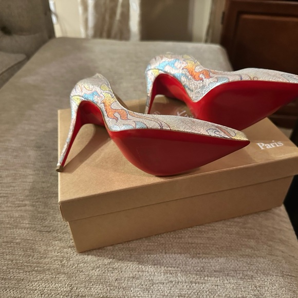 - Christian Louboutin Lurex FlameSize 38.5 - Picture 4 of 4